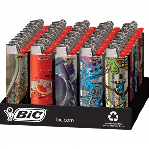Bic Lighters - Hip Nation - 50ct Display [BICHIPBNTN]